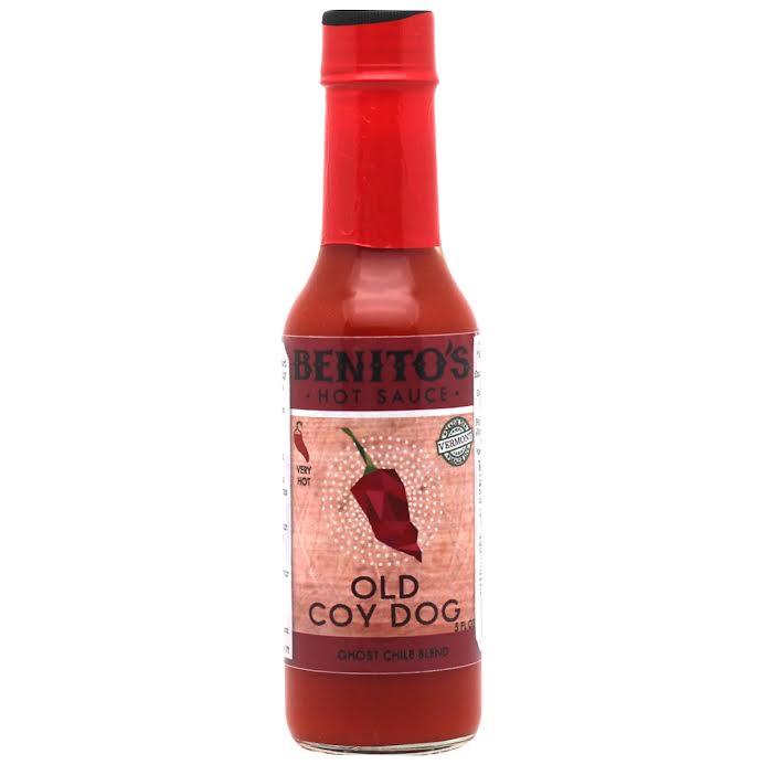 Benito's Old Coy Dog Hot Sauce by Kiss the Cook