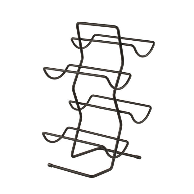 Wine Rack - Bottle Holder Rack 4 Black by Homeportonline