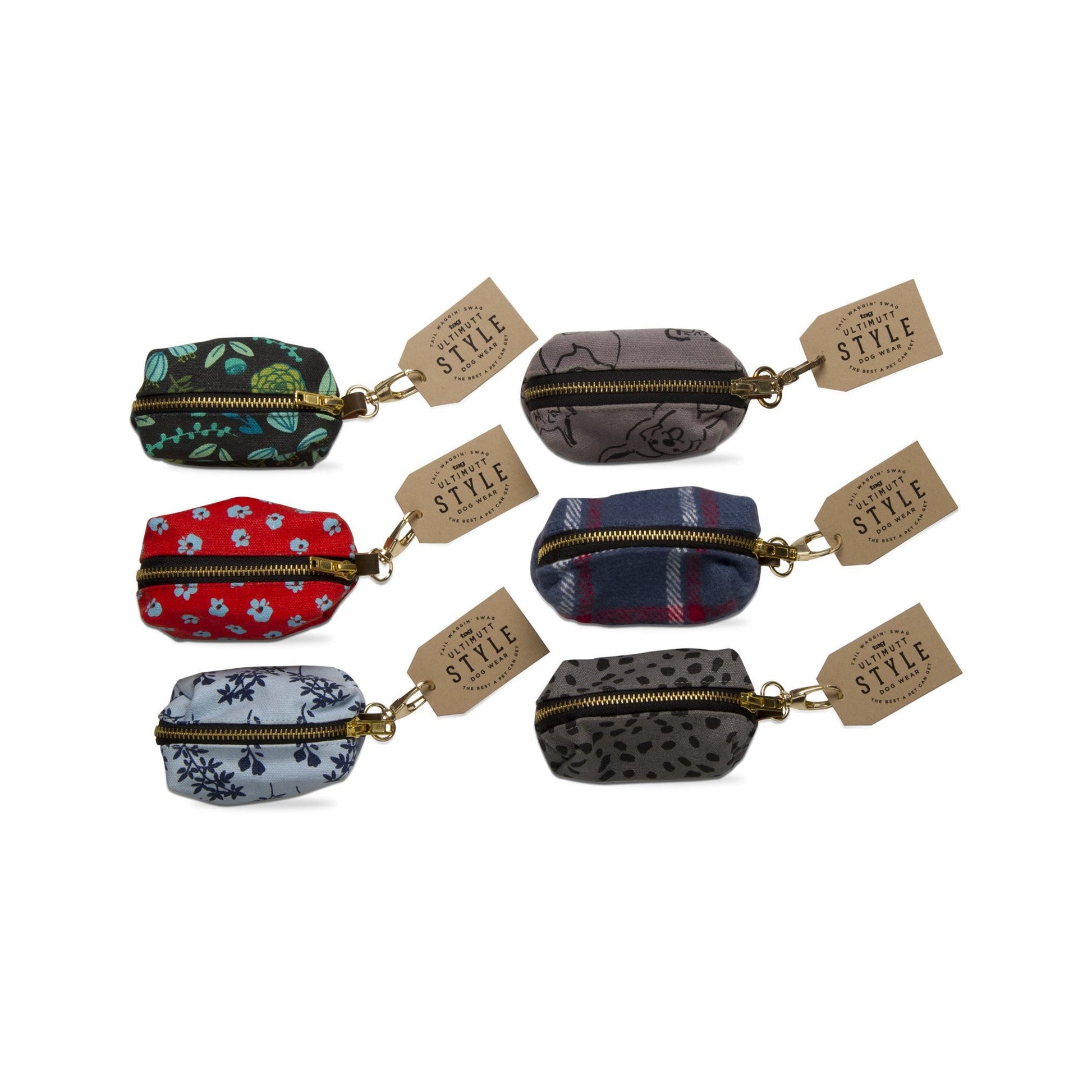 Doggie Waste Bag Pouch (Sold Individually) by Homeportonline