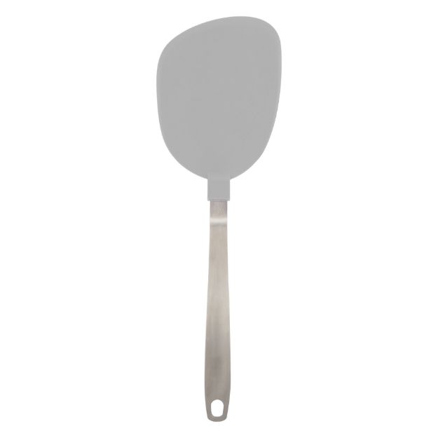 Jumbo Stainless Steel Handled Nylon Flex Turner by Kiss the Cook