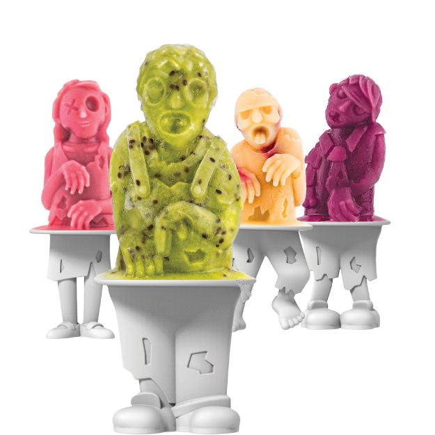 Ice Pop Mold - Zombie 4 Piece Set by Homeportonline