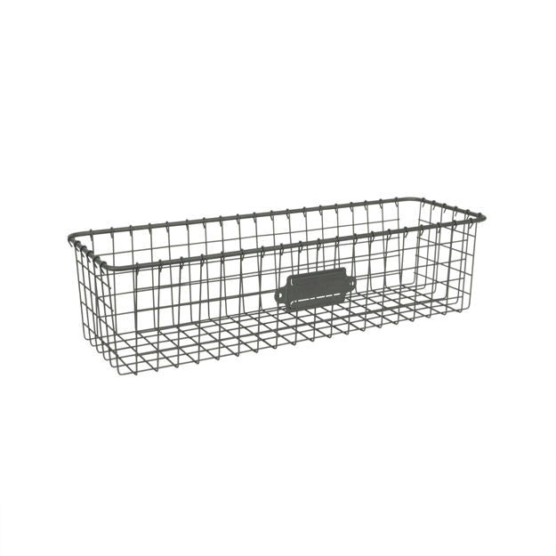 Basket - Vintage Storage Basket 5.5x16 by Homeportonline