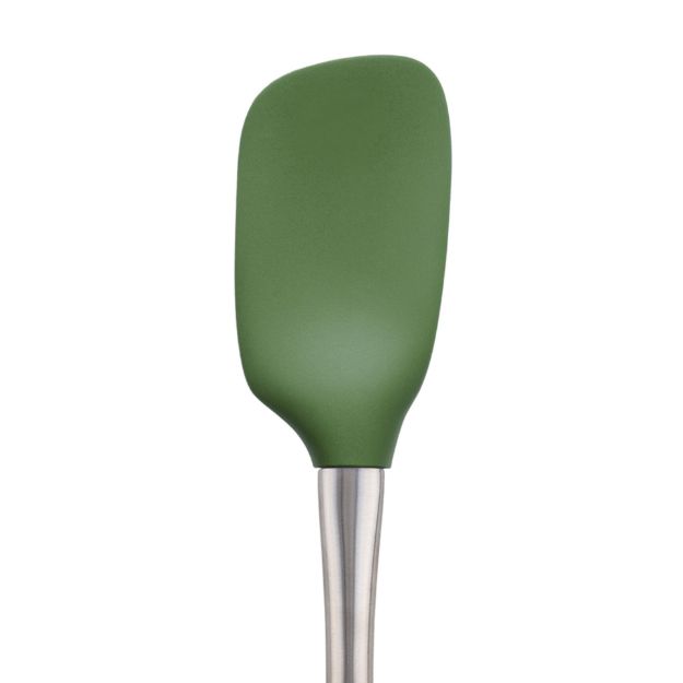 Stainless Steel Handle Flex Core Spoonula - Pesto by Homeportonline
