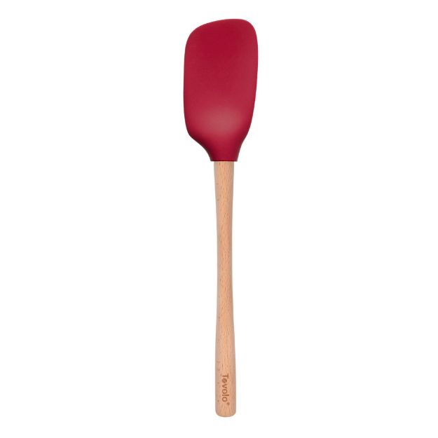 Wooden Handle Flex Core Spoonula - Cayenne by Homeportonline