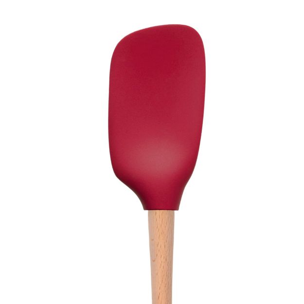 Wooden Handle Flex Core Spoonula - Cayenne by Homeportonline