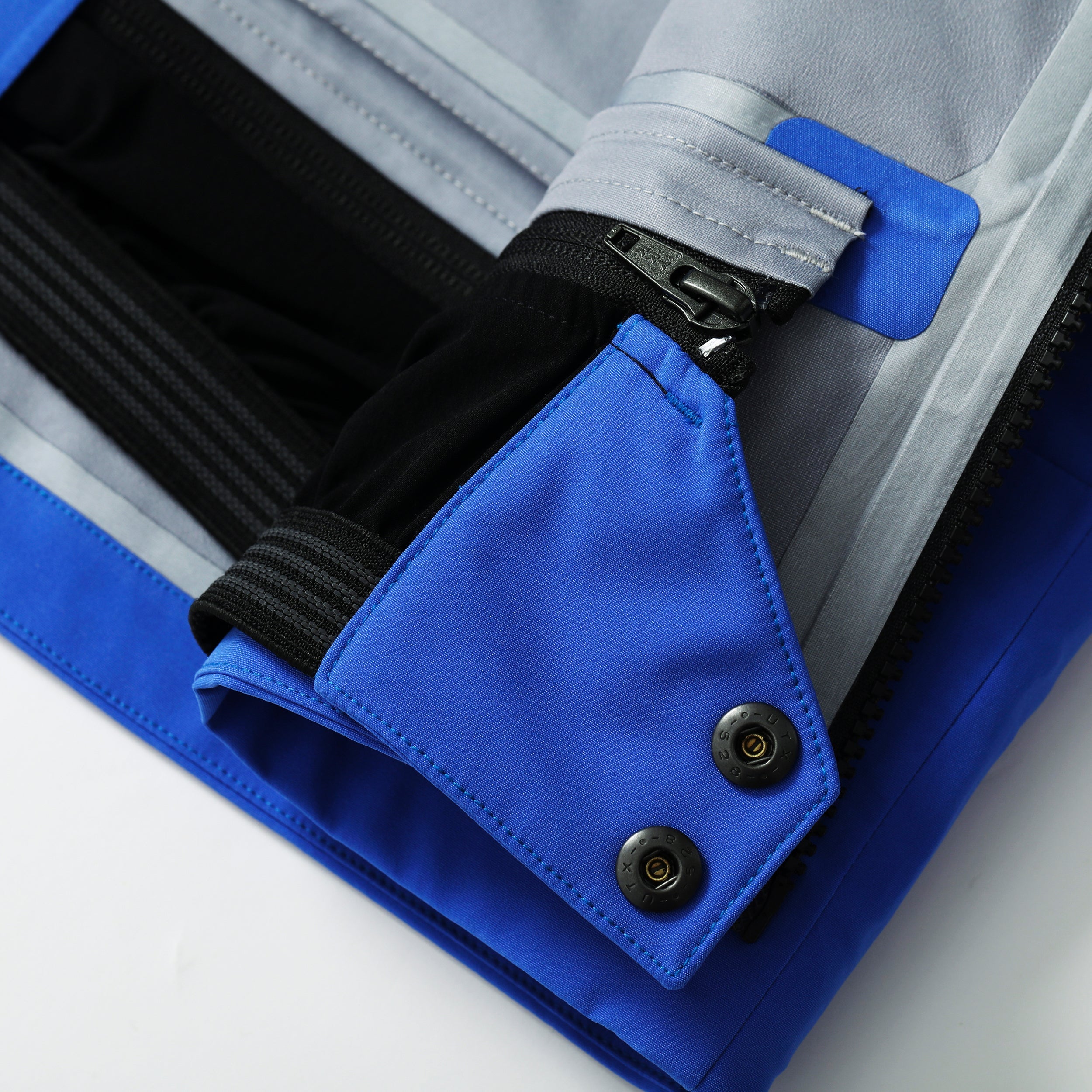 Kids Tiptop 3L Shell Jacket - Gleam/Raven Black by Hootie Hoo