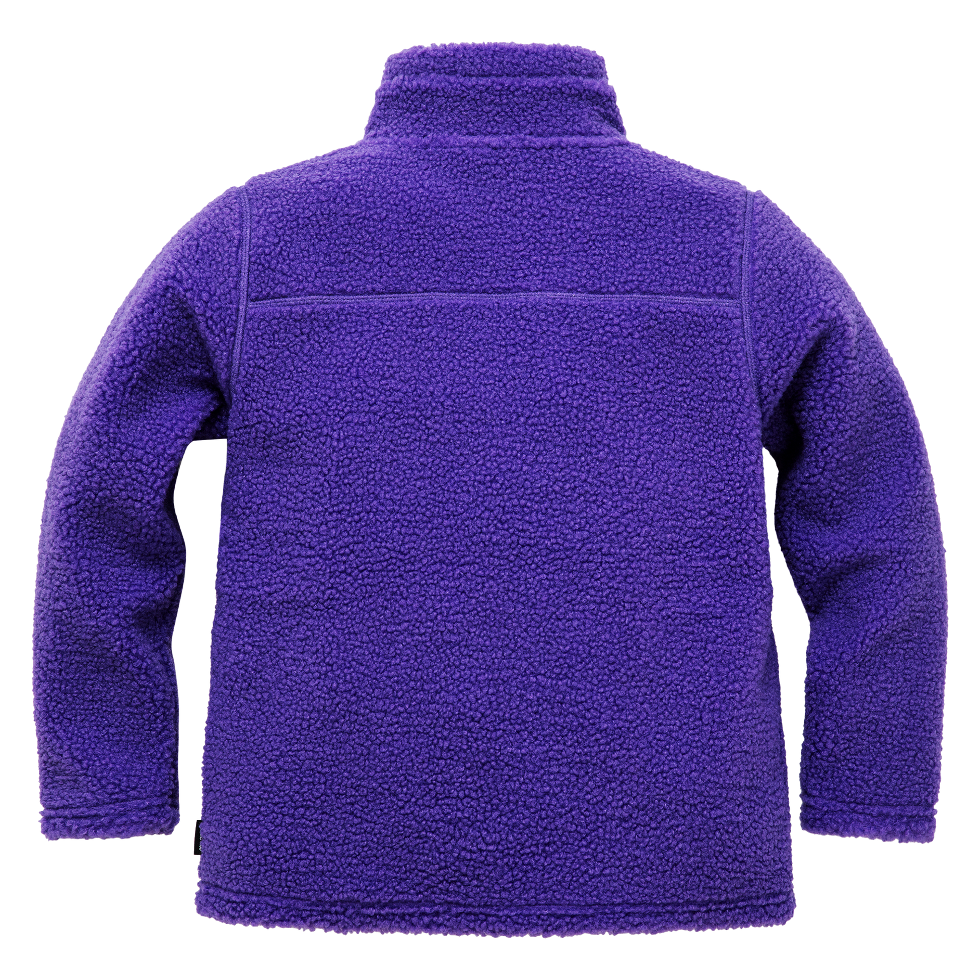 Kids Eyas Popcorn Fleece Jacket - Grape by Hootie Hoo