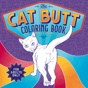 Coloring Book Cat Butt by Homeportonline