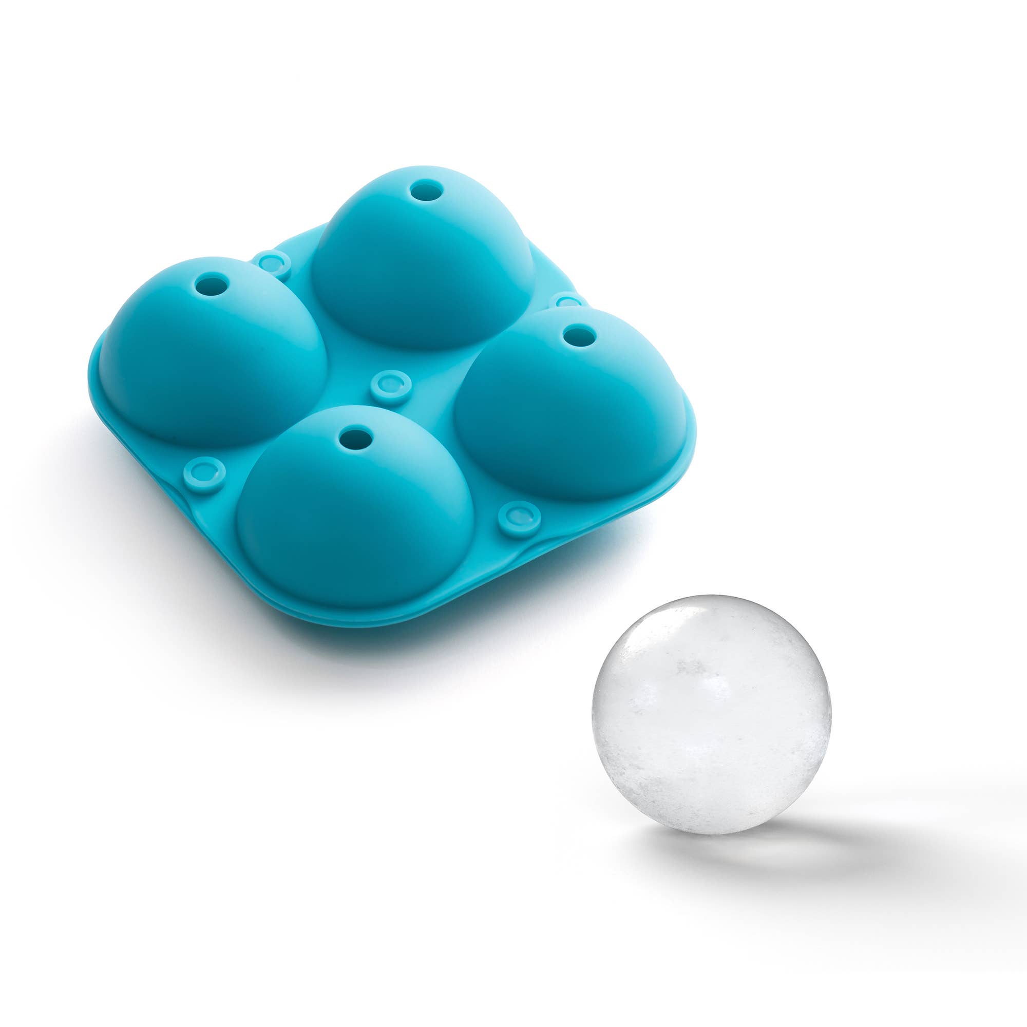 Outset Silicone Ice Sphere Mold, 4.84” x 4.84” x 1.89" by Kiss the Cook