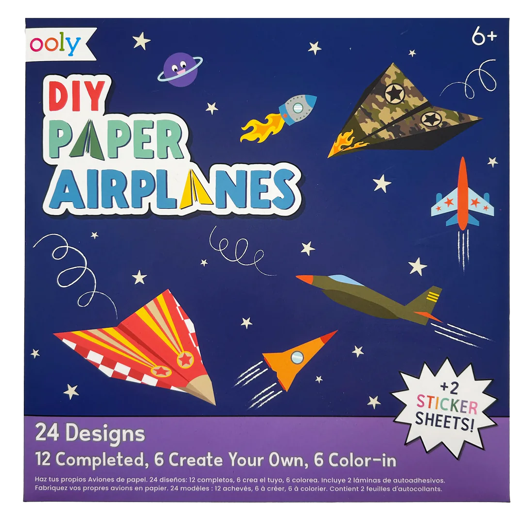 Paper Activity Kit Paper Airplanes by Homeportonline
