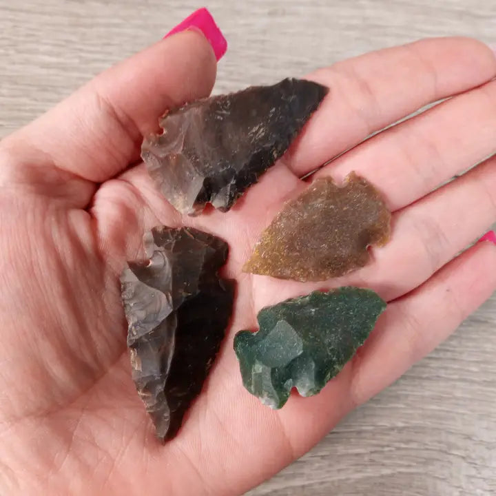 Flint Arrowhead Shaped Stone