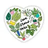 "Love Grows Here" Plant Sticker by Wild Lark