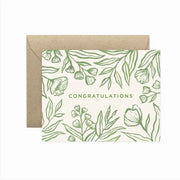 Congratulations Botanical Greeting Card
