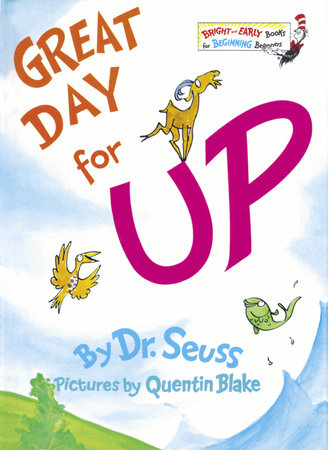 Dr. Seuss Book Great Day For Up! (7x9 Hardcover) by Homeportonline