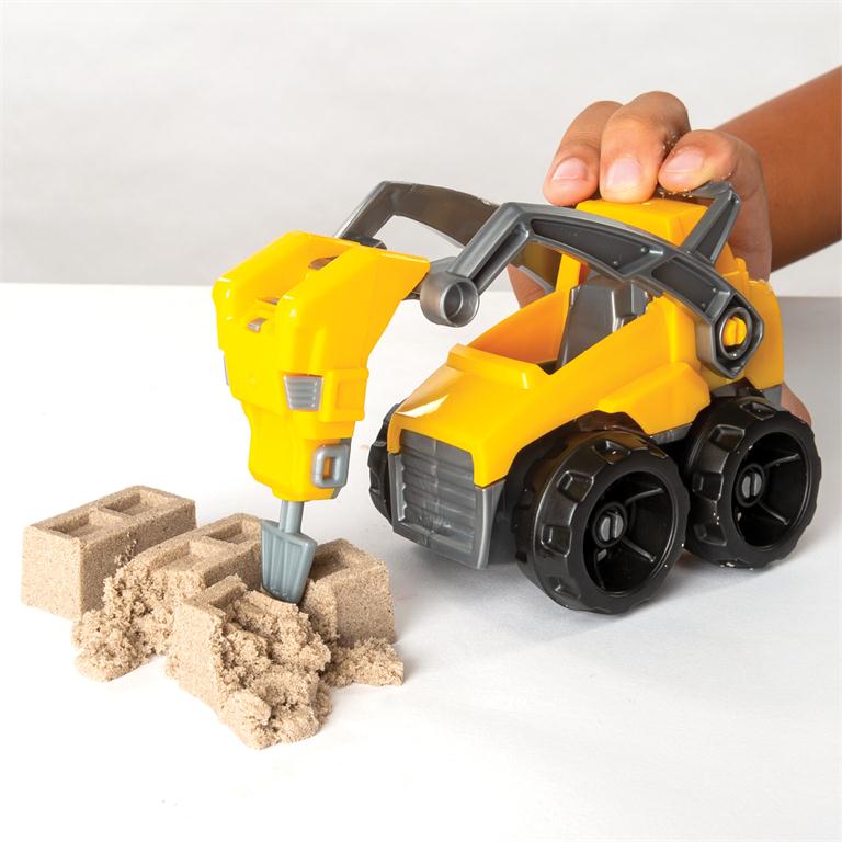 Kinetic Sand Dig & Demolish Truck Playset by Homeportonline
