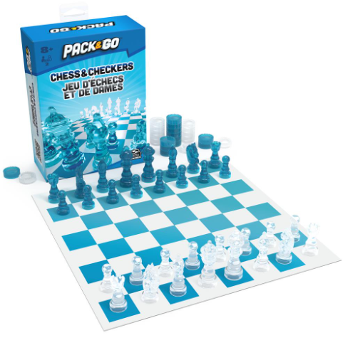 Pack & Go Chess & Checkers by Homeportonline