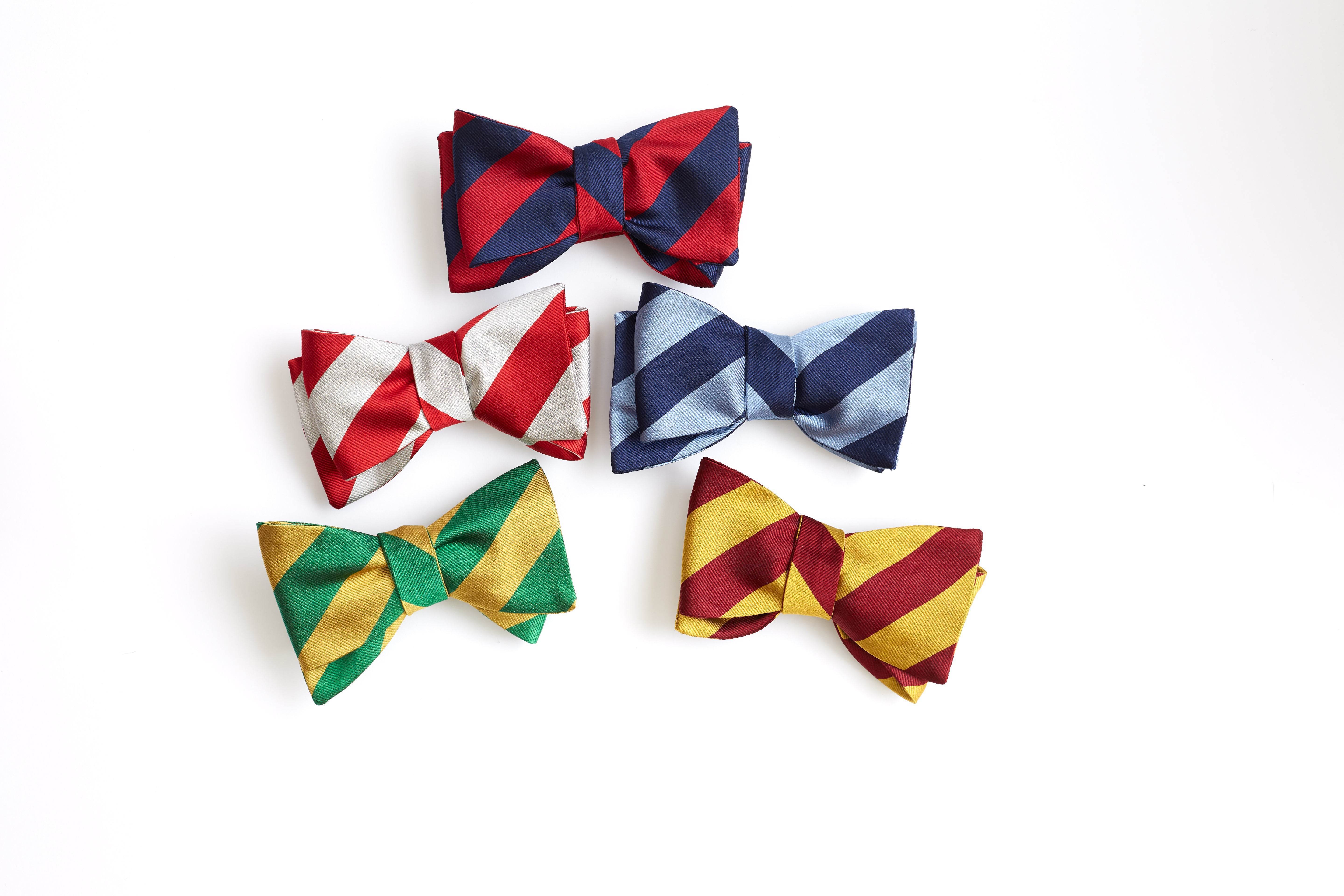 Collegiate Green and Gold - bow ties