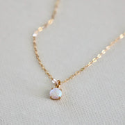 Opal Drop Necklace by Wild Lark