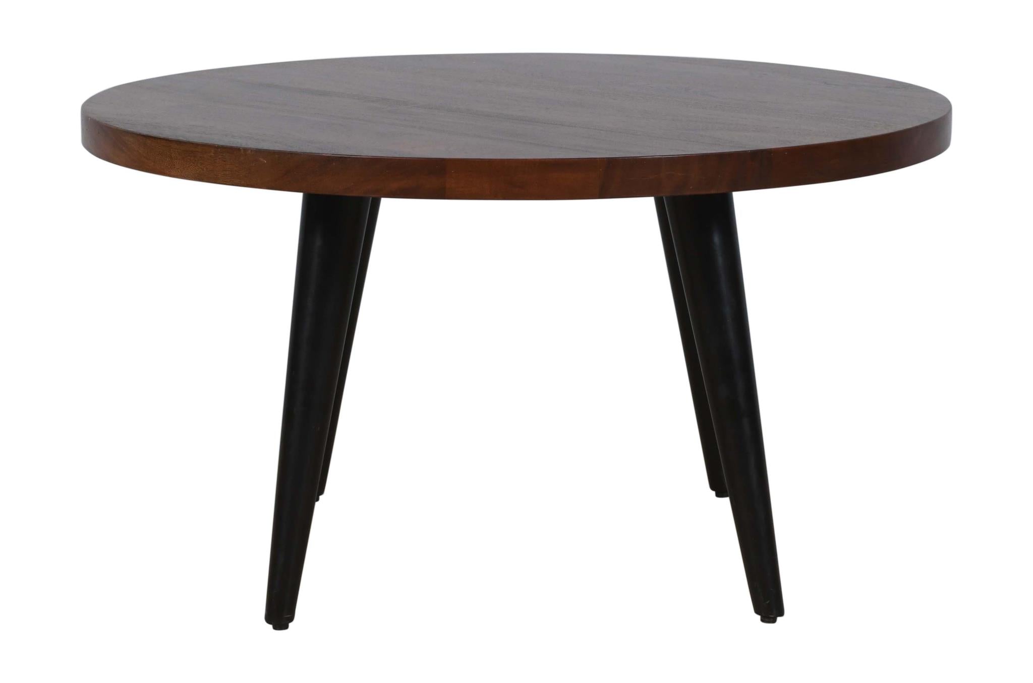 Prelude Cocktail Table Round Walnut by Homeportonline