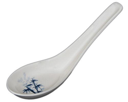 Soup Spoon Melamine Bamboo by Homeportonline