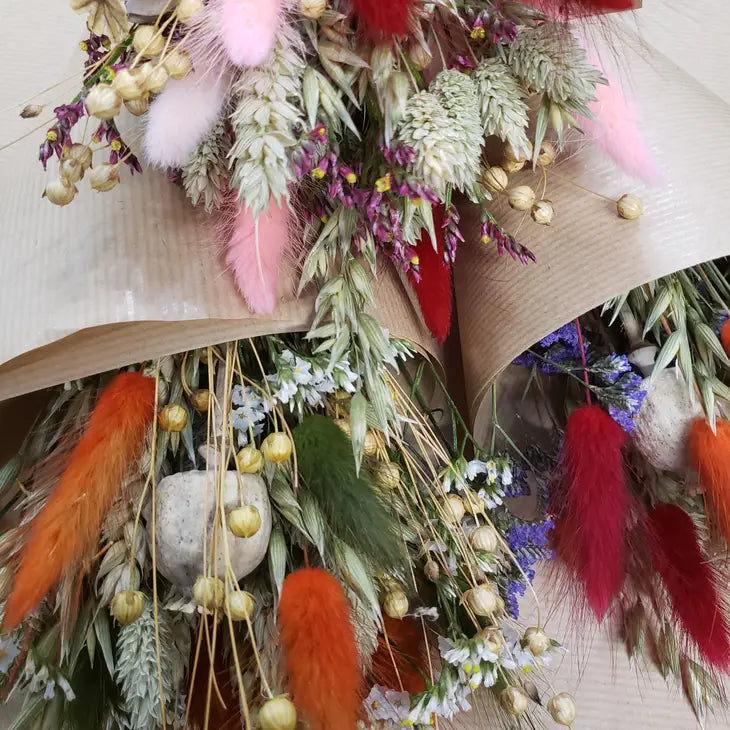 Colorful Dried Flower Bouquet by Wild Lark