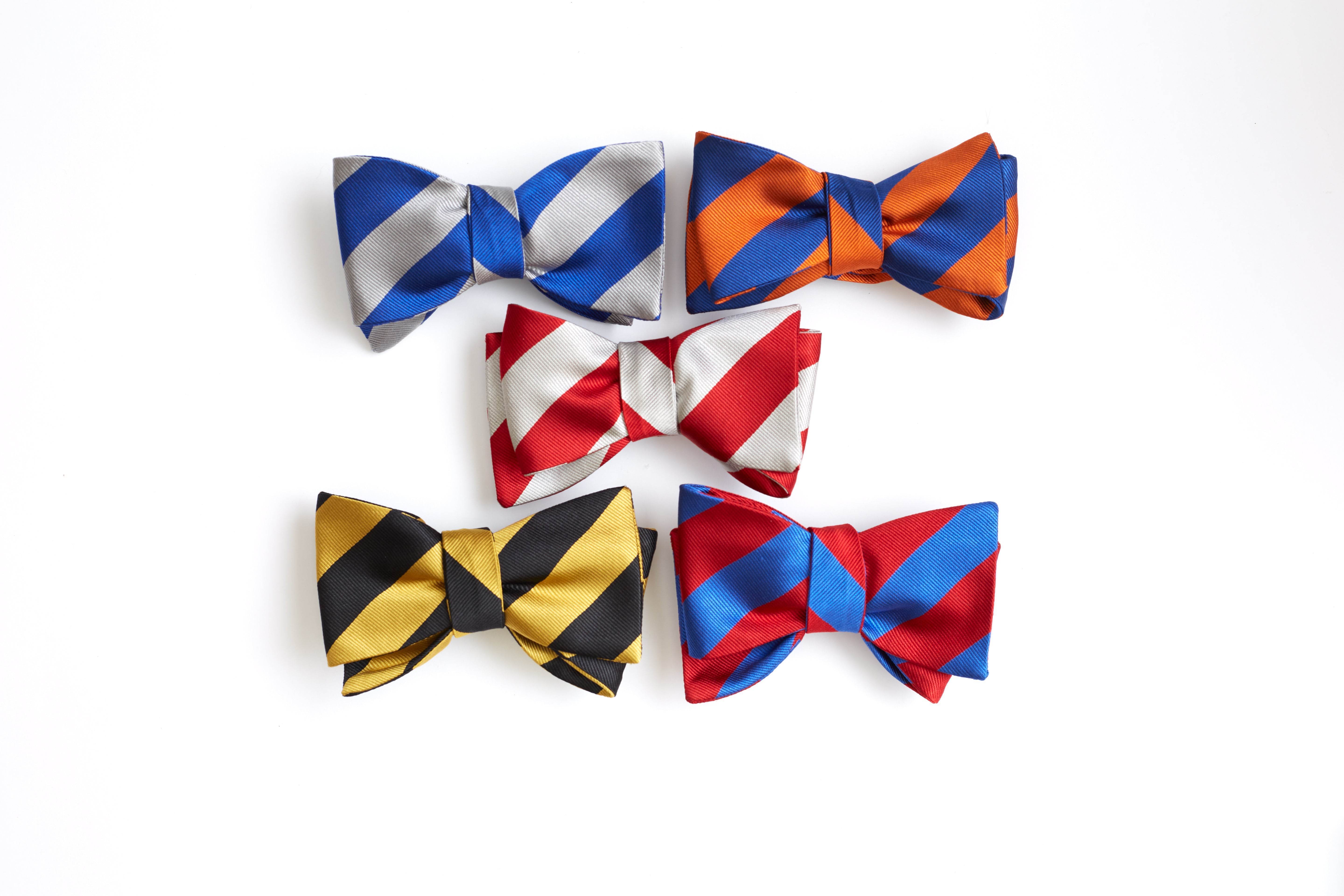 Academy Navy/Red - bow ties