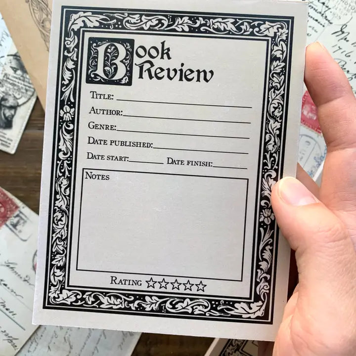 Book Review Notepad