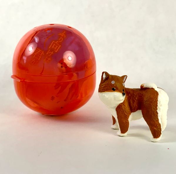 Gashapon Capsule For All Ages Turning Dog (Sold As An Individual Capsule) by Homeportonline
