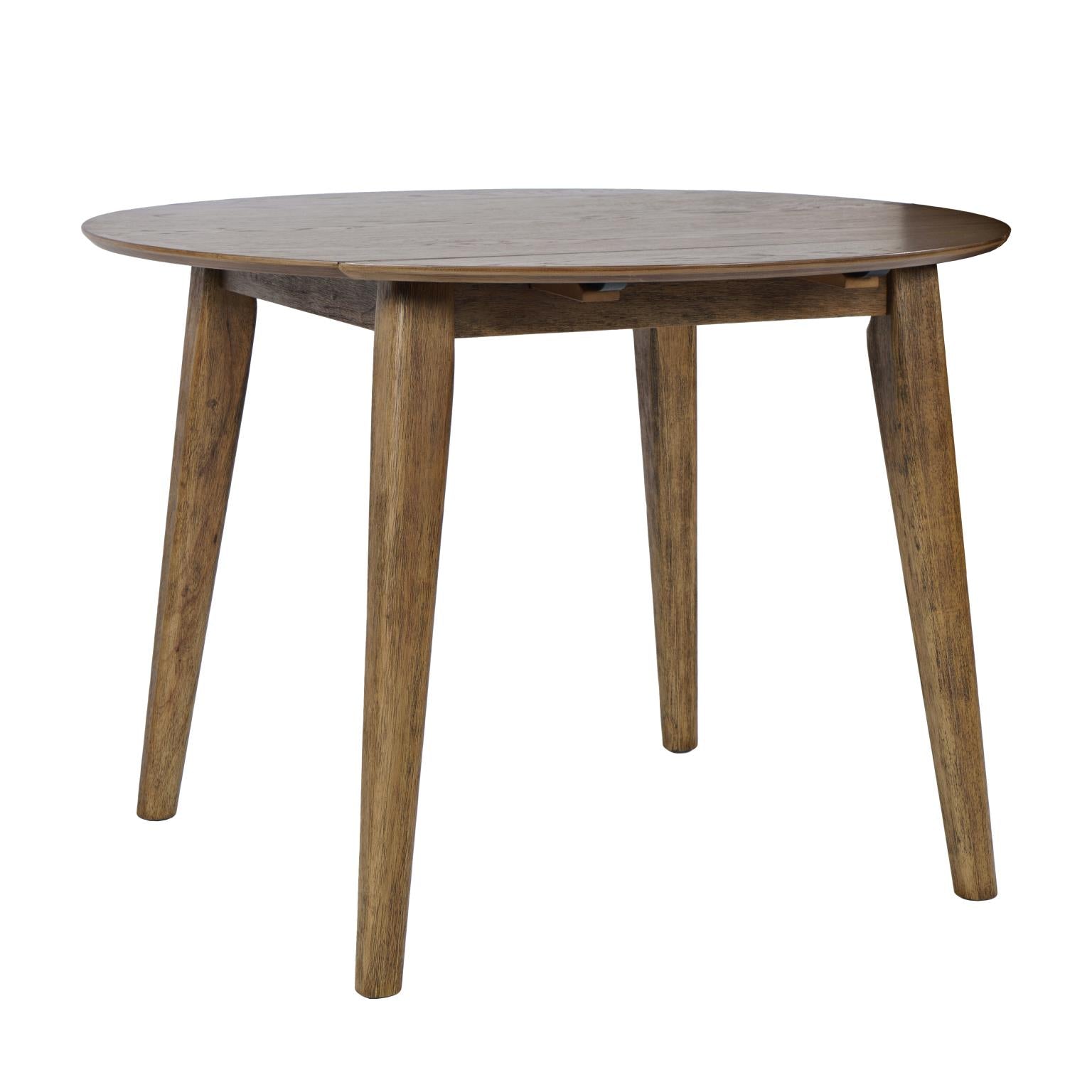Percy Drop Leaf Dining Table Chestnut Finish by Homeportonline