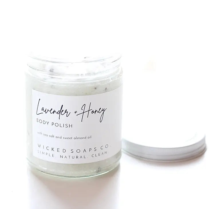 Lavender + Honey Body Polish by Wild Lark