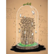 Knock Please Bell Jar Fine Art Print