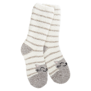 Socks - Knit Pickin' Fireside Crew Cat Stripe by Homeportonline