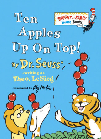 Dr. Seuss Book Ten Apples Up on Top (4x5 Board Book) by Homeportonline