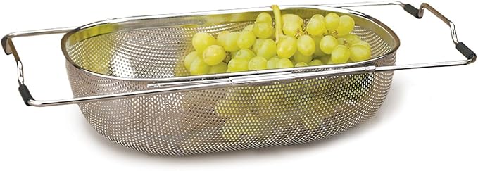 Strainer Basket Perforated Mesh Expandable In Sink by Homeportonline