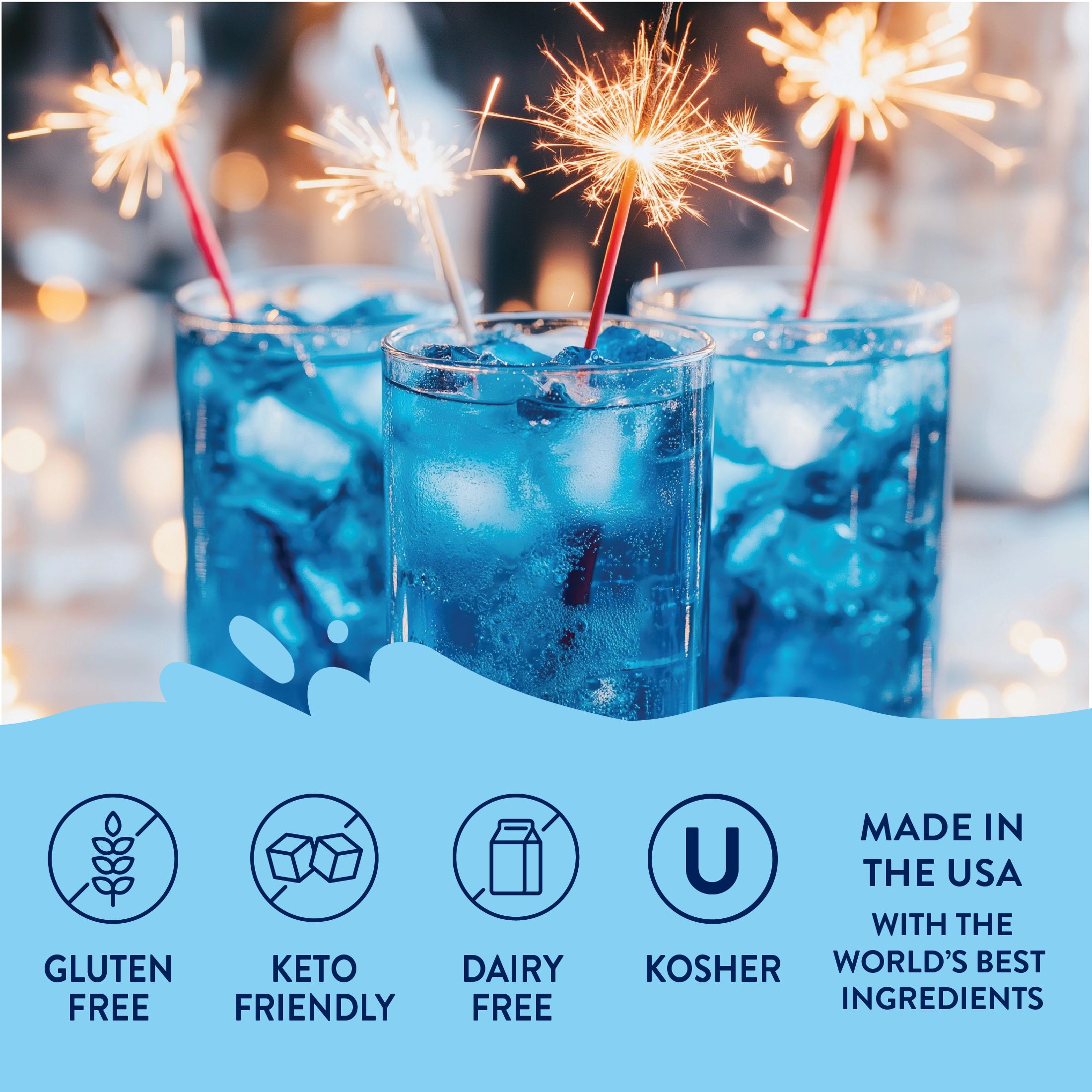 Jordan's Skinny Mixes - Sugar Free Rocket Pop Syrup by SidePony Boutique