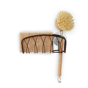 Suction Sink Sponge/Brush Holder - Twist Bronze by Homeportonline