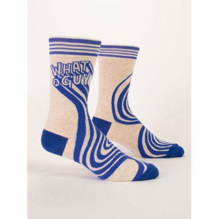 WHAT A GUY M-CREW SOCKS