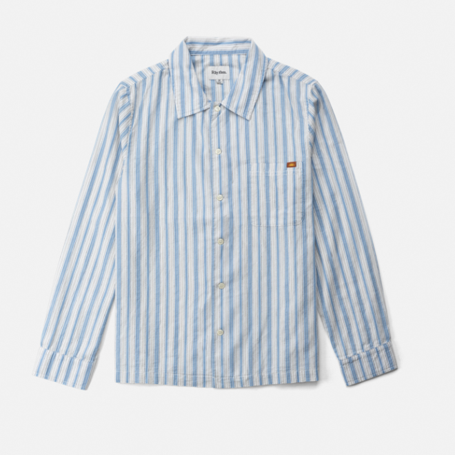 Rhythm Stripe Long Sleeve Shirt