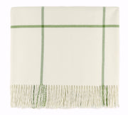 Throw Blanket Glasgow Ivory 50" x 68" by Homeportonline