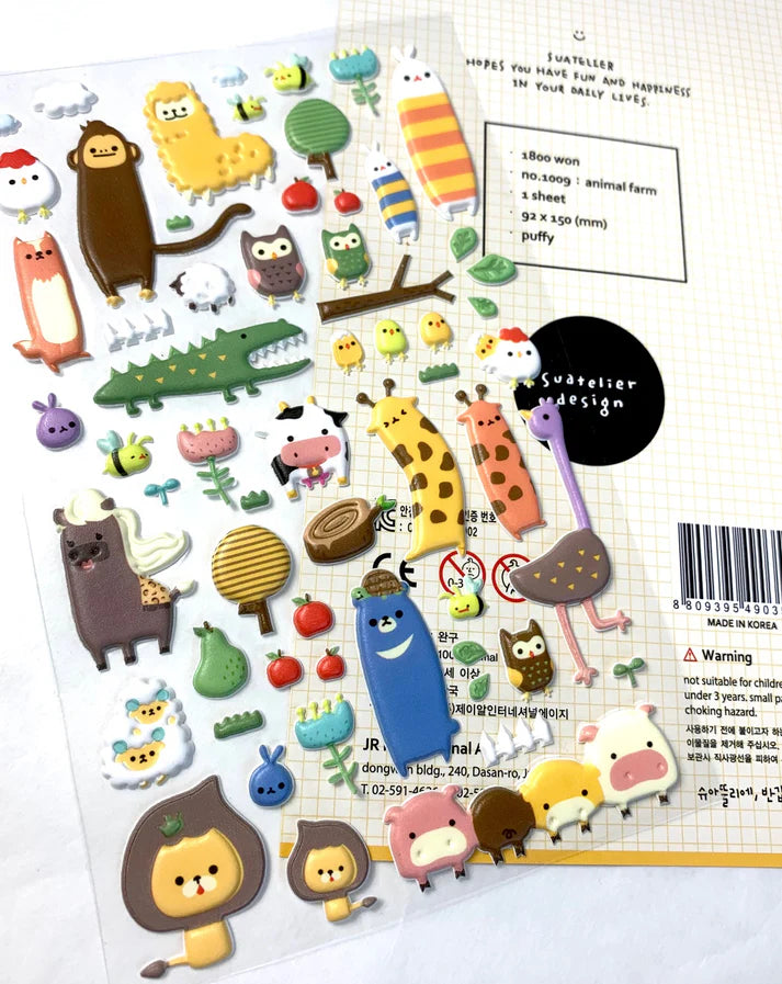 Stickers Animal Farm by Homeportonline