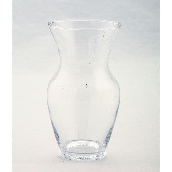 Clear Glass Vase 7x4in by Homeportonline