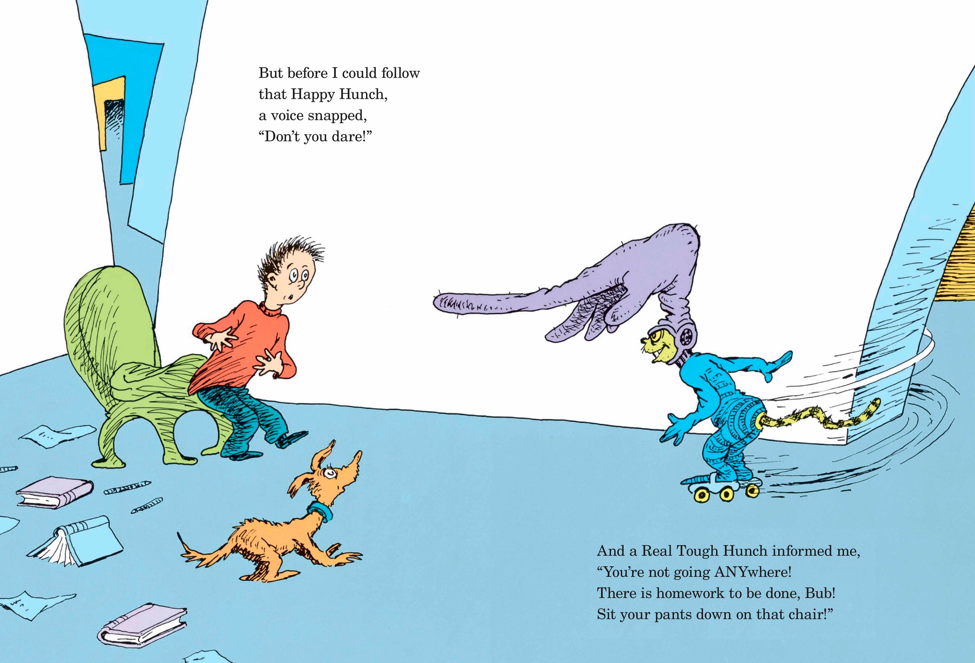 Dr. Seuss Book Hunches in Bunches (8x11 Format) by Homeportonline