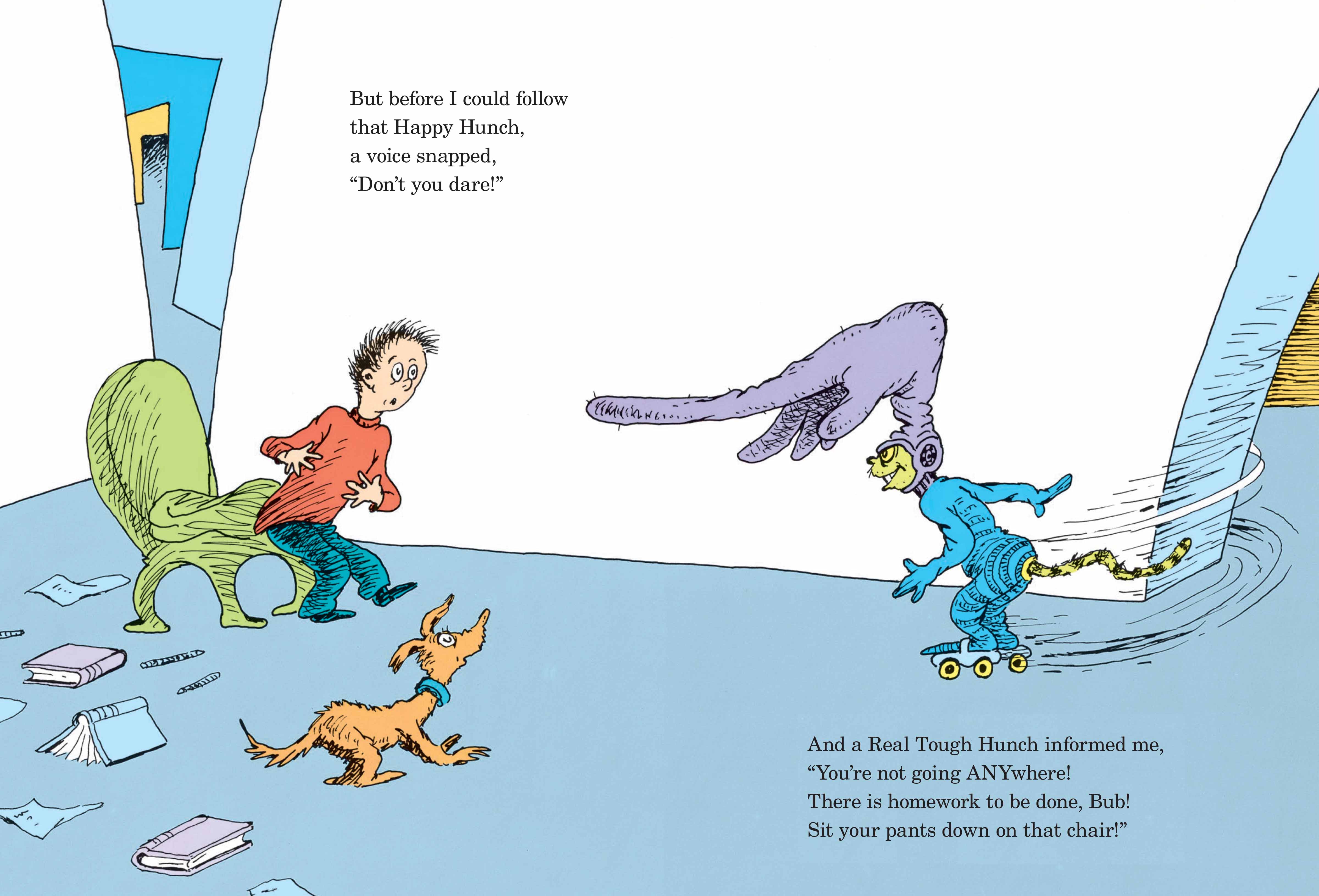 Dr. Seuss Book Hunches in Bunches (8x11 Format) by Homeportonline