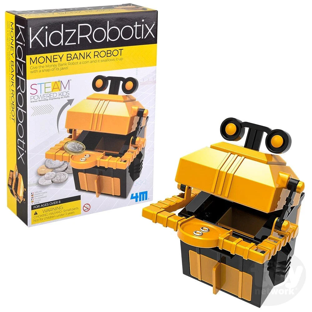 4M KidzRobotix Kit Robot Money Bank by Homeportonline