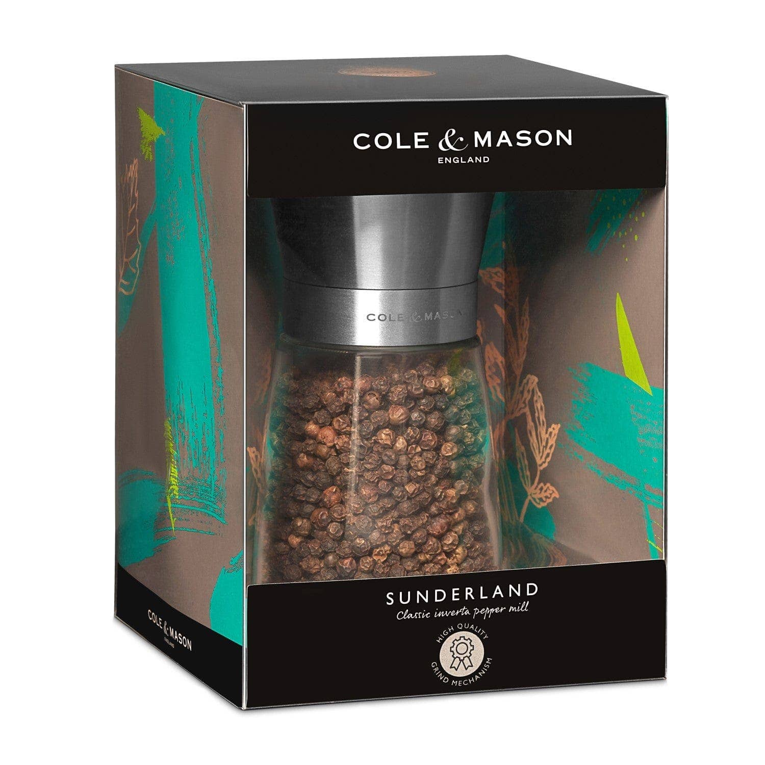 Cole & Mason Sunderland 5.5" Inverta Pepper Mill by Kiss the Cook