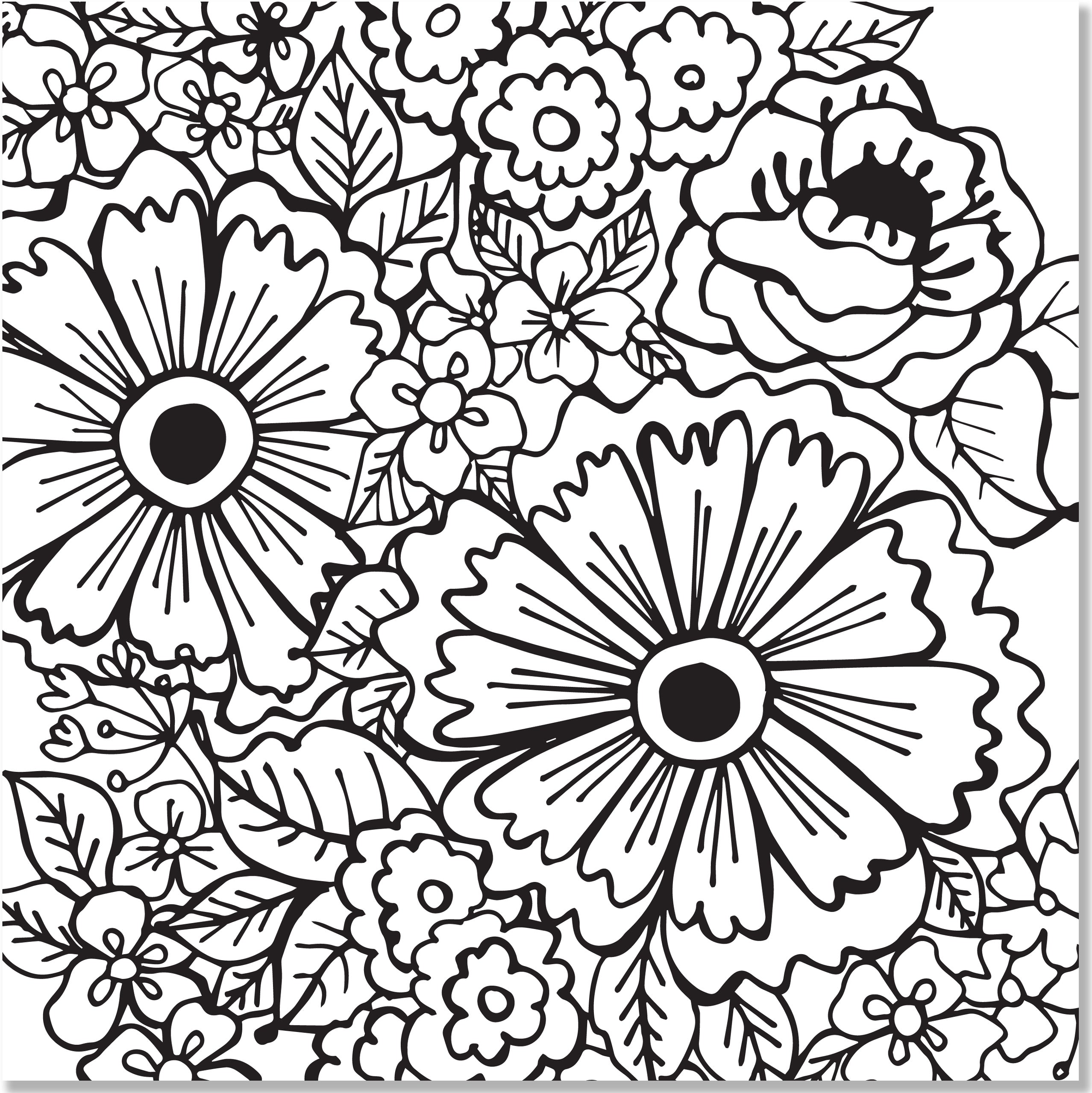 Artist's Adult Coloring Book Joyful Designs by Homeportonline