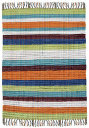Lido Rag Rug Cotton Horizon 2' x 3' by Homeportonline