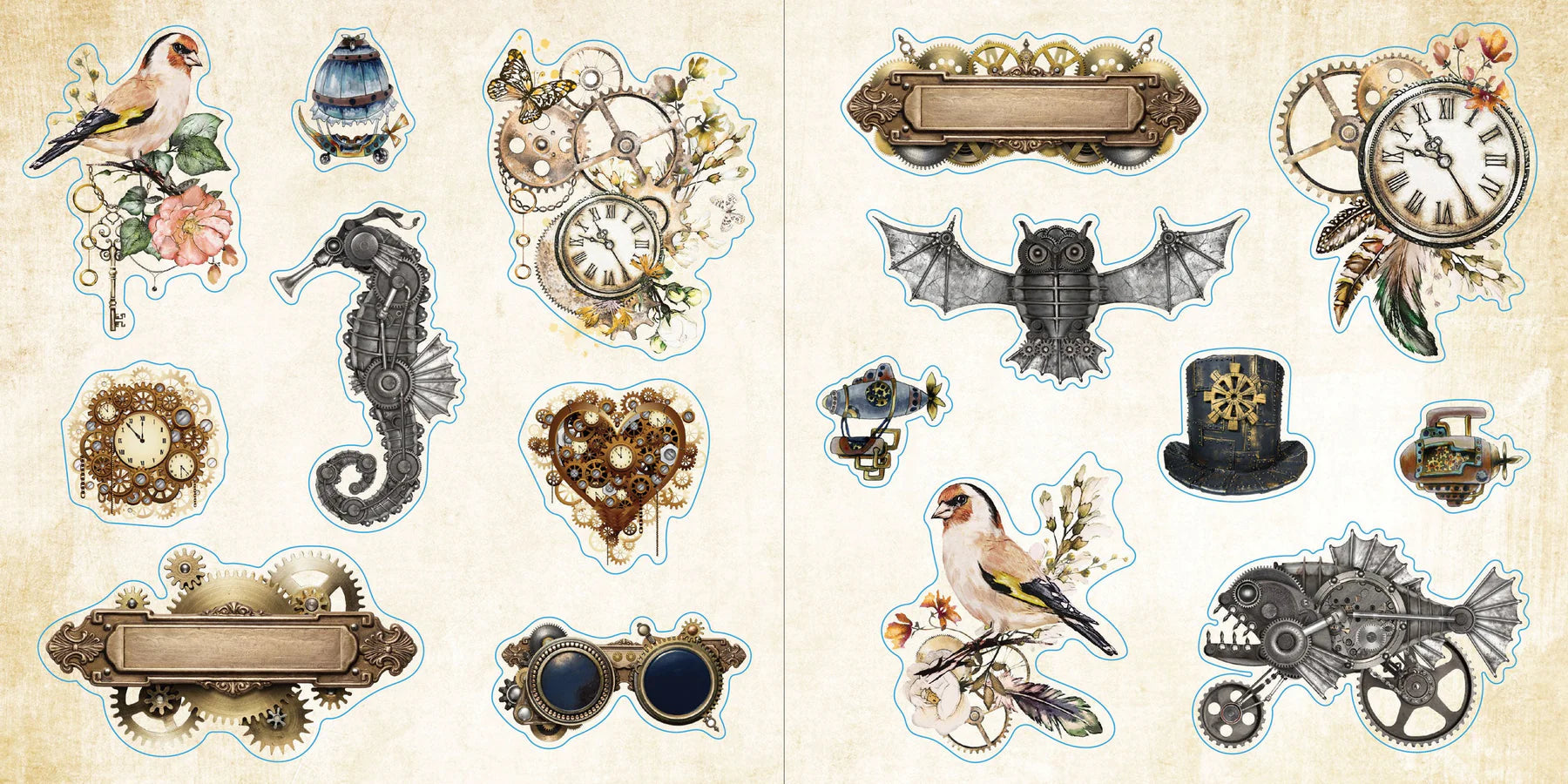 Sticker Book Ephemera! by Homeportonline