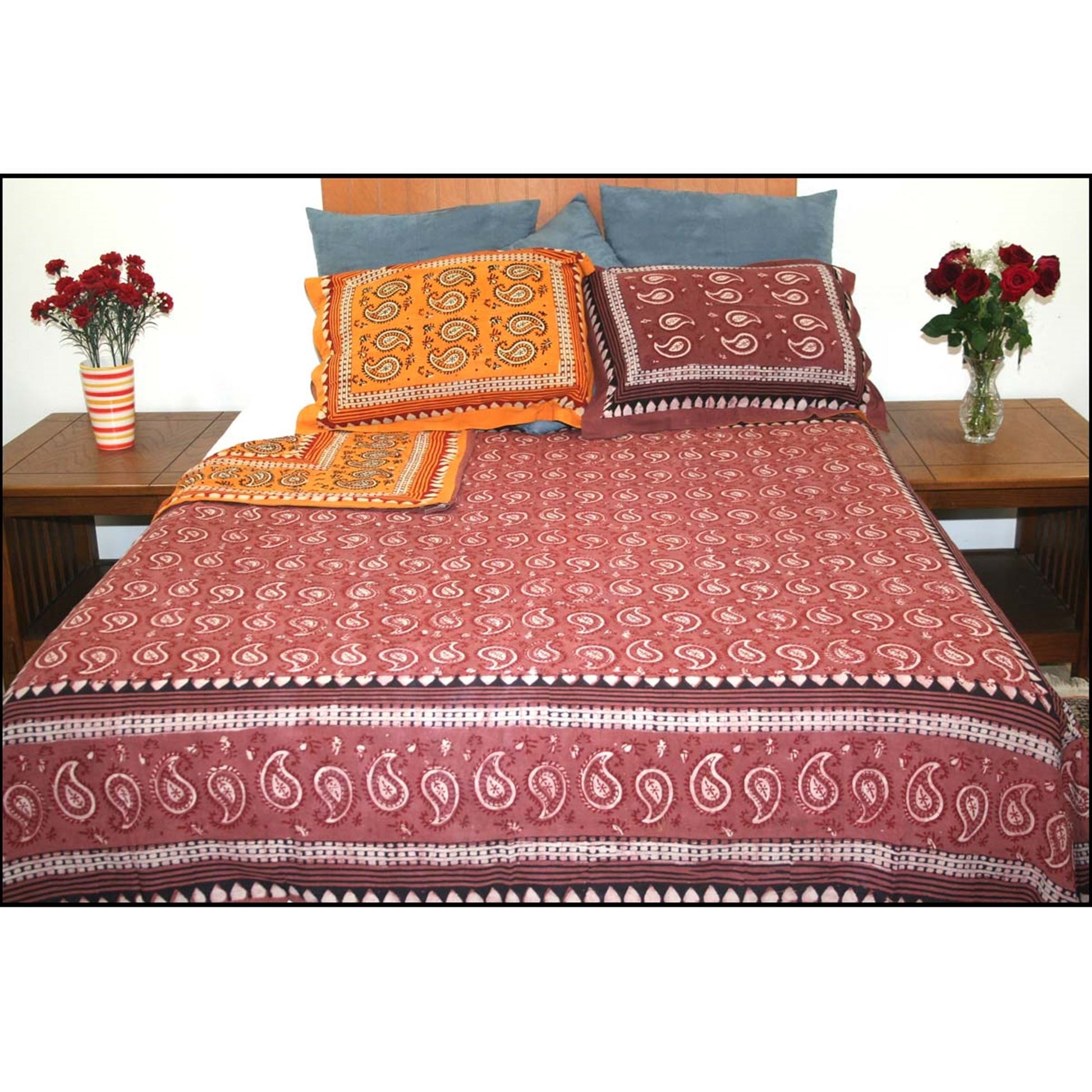 Duvet Cover Queen Or King Dabu Crazy Paisley by Homeportonline