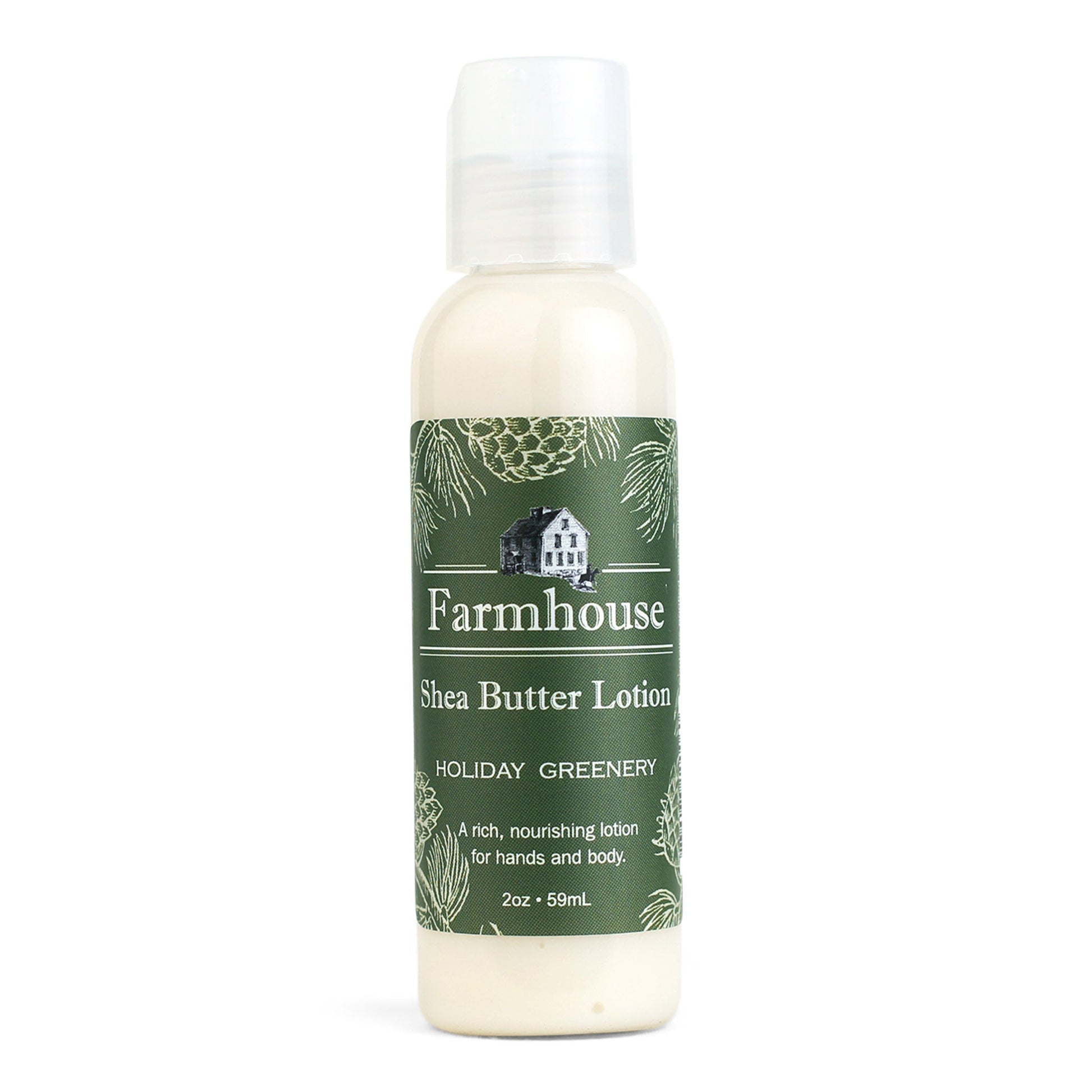 Shea Butter Lotion - 2oz - Holiday Greenery by Homeportonline